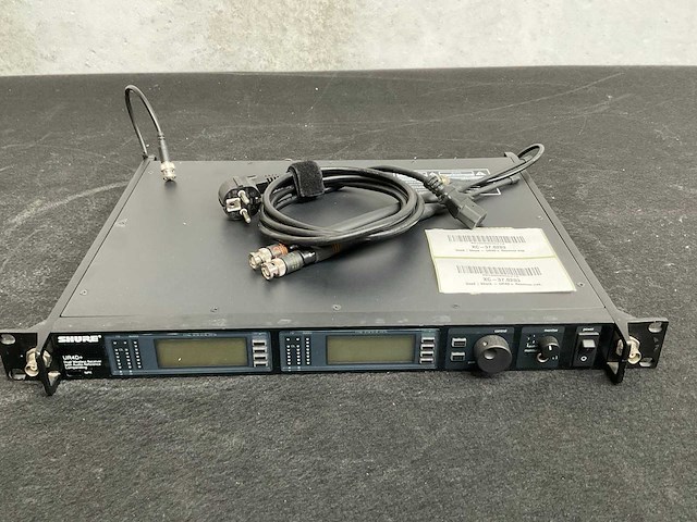 Shure ur4d+ dual wireless receiver - afbeelding 2 van  5
