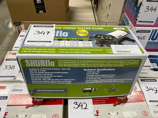 Shurflo drinkwaterpomp - afbeelding 3 van  4