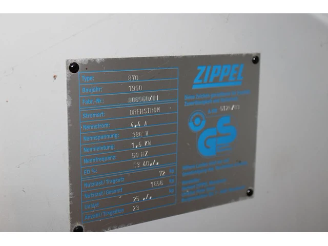 Shuttlekast met 23 secties . afmeting 220 x 125 cm. hoogte ca.380 cm. dient gedemonteerd vervoerd te worden... - afbeelding 4 van  4