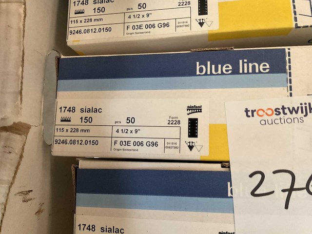 Sia schuurpapier 115x228 mm - afbeelding 2 van  3