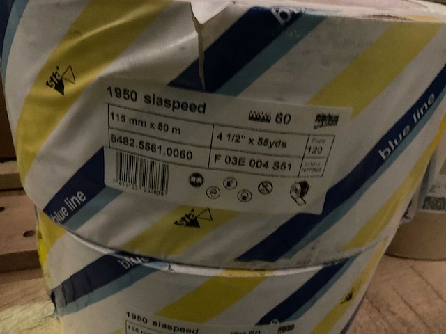 Sia schuurpapier op rol 115 mm (6x) - afbeelding 3 van  3