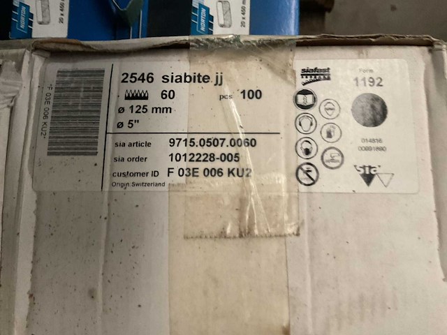 Sia schuurschijven 125 mm - afbeelding 3 van  3