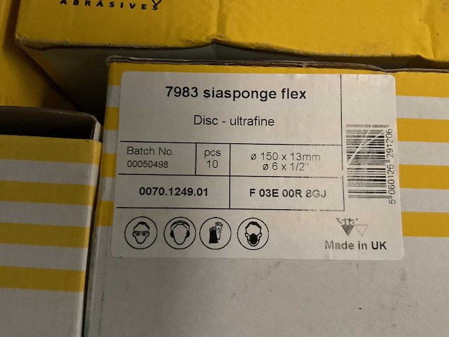 Sia schuurschijven 150 mm - afbeelding 4 van  4