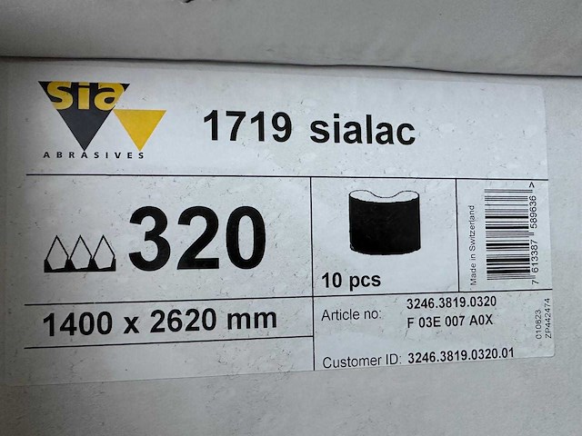 Sialac - 1719 - schuurbanden (90x) - afbeelding 1 van  1