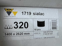 Sialac - sia 1719 - schuurbanden korrel 320 (90x) - afbeelding 2 van  3