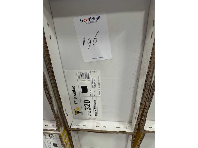 Sialac - sia 1719 - schuurbanden korrel 320 (90x) - afbeelding 3 van  3