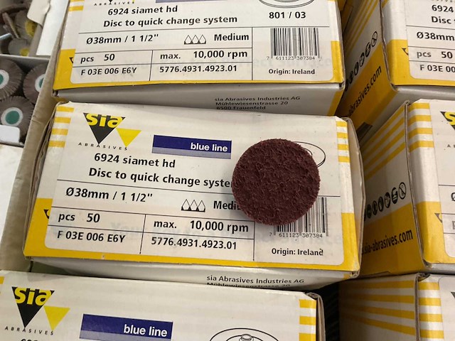 Siamet hd schuurpapier 38mm - afbeelding 2 van  3