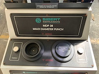 Sibert instruments mdp 38 multi diameter cd-/ dvd ponsmachine - afbeelding 4 van  6