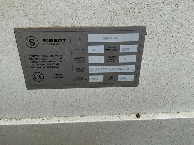 Sibert instruments mdp 38 multi diameter cd-/ dvd ponsmachine - afbeelding 2 van  2