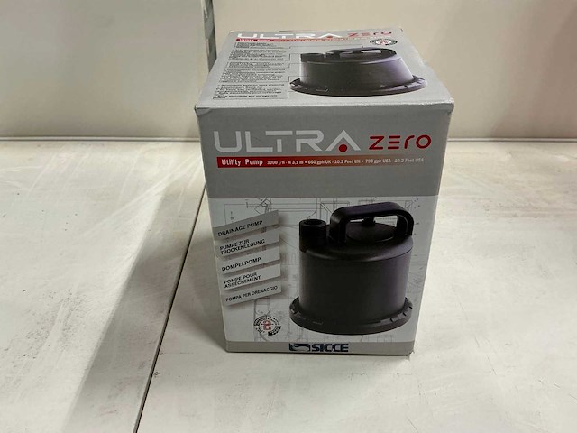 Sicce ultra zero dompelpomp - afbeelding 1 van  3