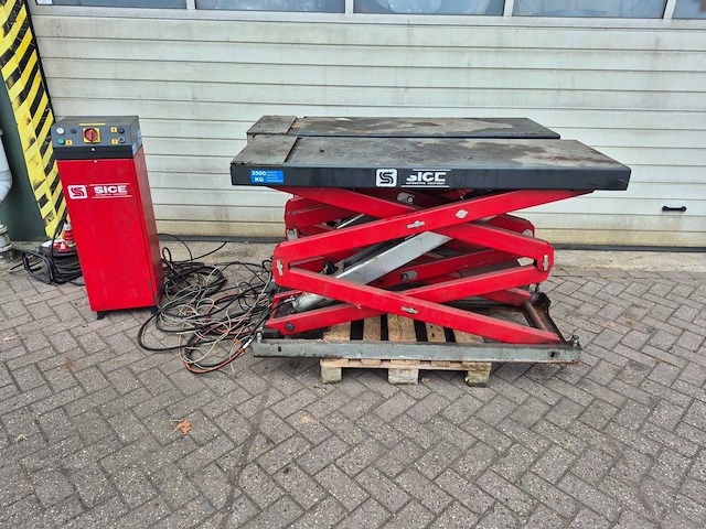 Sice - 2018 - psca 35t - inbouw schaarhefbrug 3500kg - afbeelding 4 van  12