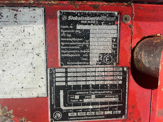 Sichelsmidt d410 stapelaar - afbeelding 6 van  14