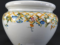 Siciliaans keramiek cache-pot - afbeelding 2 van  5