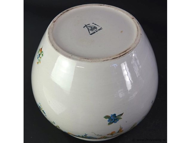 Siciliaans keramiek cache-pot - afbeelding 4 van  5