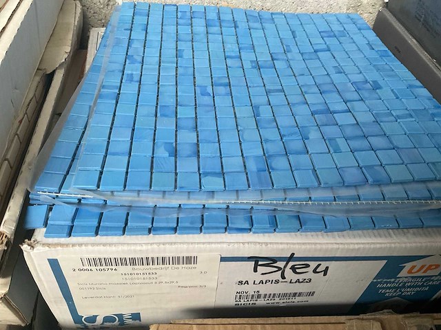 Sicis murano lapislazuli mozaïek matjes (x50) - afbeelding 3 van  3