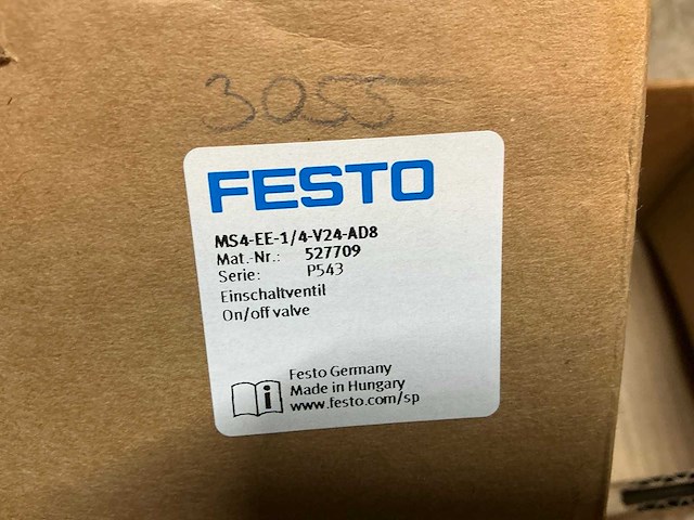 Sick en festo partij onderdelen t.b.v robots in stalen kast (2x) - afbeelding 61 van  64