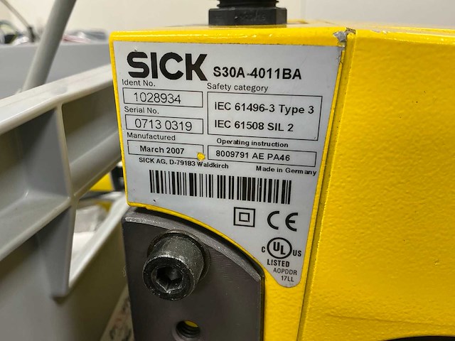 Sick s30a-4011ba laser scanner - afbeelding 5 van  9