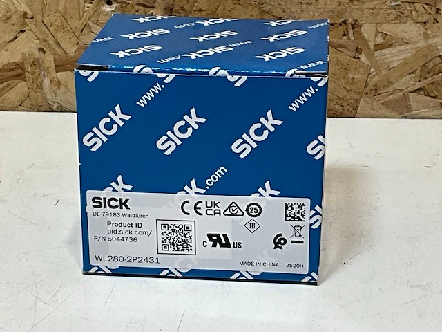 Sick wl280-2p2431 photoelektrische sensor - afbeelding 2 van  3