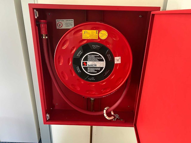 Sicli - brandslanghaspel incl kast - afbeelding 3 van  3