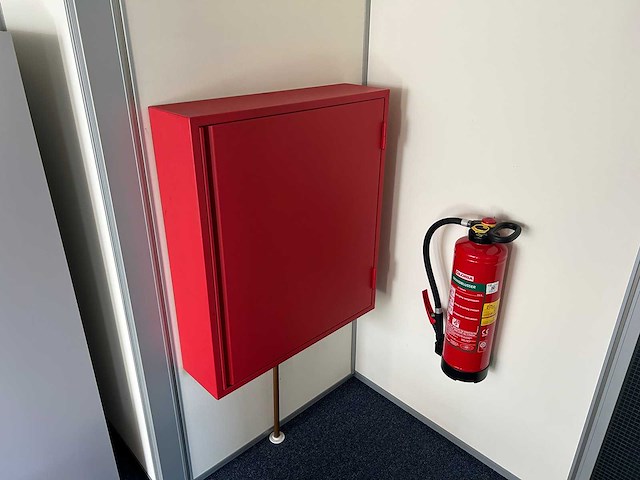 Sicli - brandslanghaspel incl kast - afbeelding 1 van  3