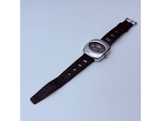 Sicura (breitling) mechanisch jump hour horloge - afbeelding 6 van  7