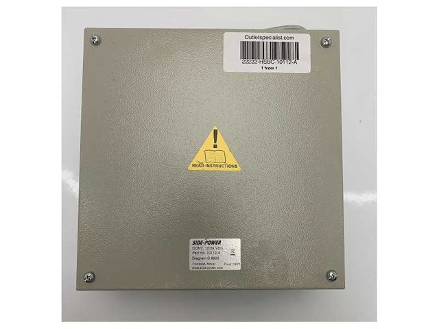 Side power 10112a 12/24v connection box for se120/130/150/ 170 - afbeelding 5 van  12