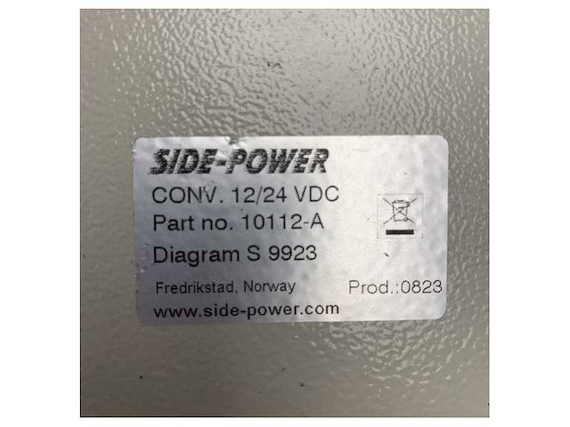 Side power 10112a 12/24v connection box for se120/130/150/ 170 - afbeelding 9 van  12