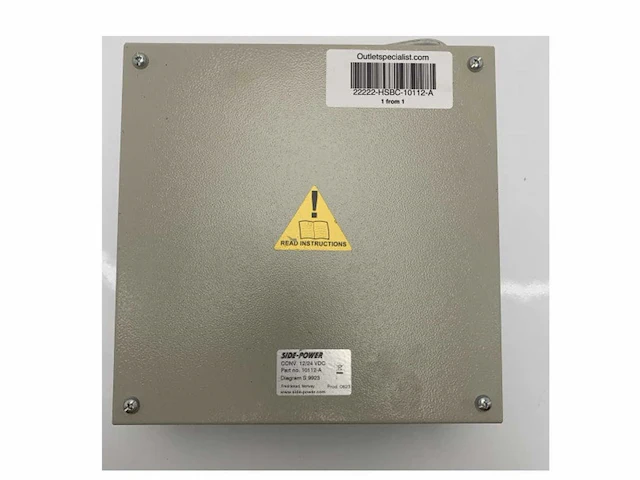 Side power 10112a 12/24v connection box for se120/130/150/170 - afbeelding 1 van  6