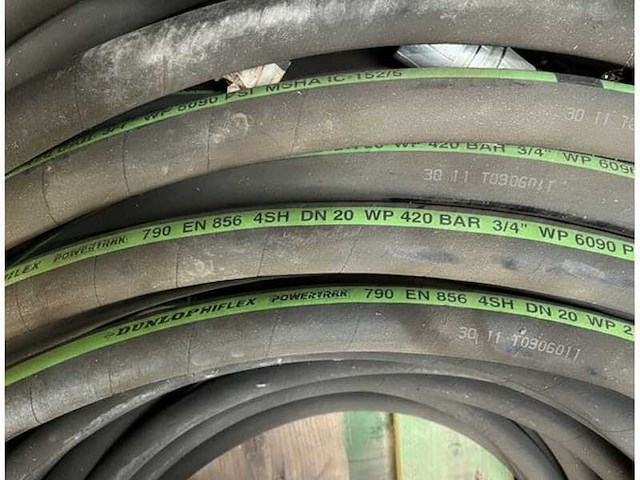 Side power hydraulic hose kit for tb60 hydraulic tank - afbeelding 3 van  3