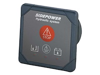 Side power hydraulic warning and shut down display - 8980-24v - afbeelding 1 van  1
