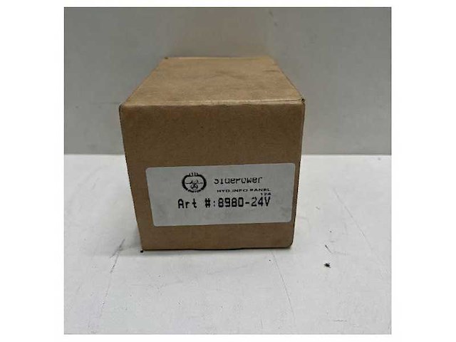 Side power hydraulic warning and shut down display - 8980-24v - afbeelding 3 van  4