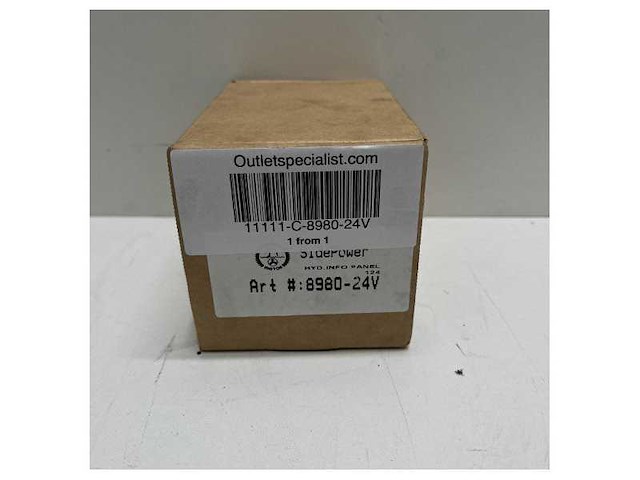Side power hydraulic warning and shut down display - 8980-24v - afbeelding 3 van  4