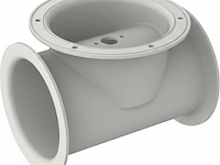 Side power sleipner se60 d185 mm stern thruster tunnel - 90052i - afbeelding 1 van  10