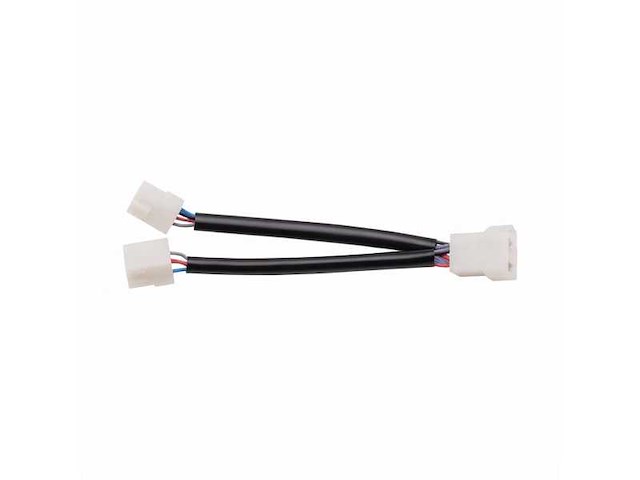 Side power y-split connector cable - 6 1274 - afbeelding 1 van  3