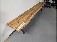 Side table eiken 260 x 40 x 45cm - afbeelding 2 van  2