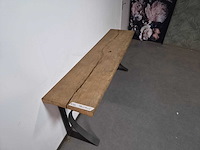 Side table oud eiken 180 x 45 x 75 - afbeelding 1 van  3