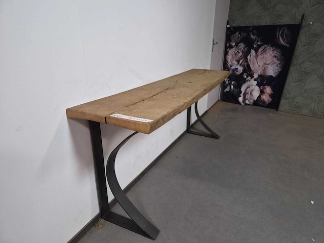 Side table oud eiken 180 x 45 x 75 - afbeelding 2 van  3