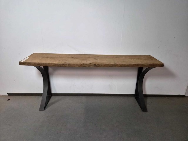 Side table oud eiken 180 x 45 x 75 - afbeelding 3 van  3