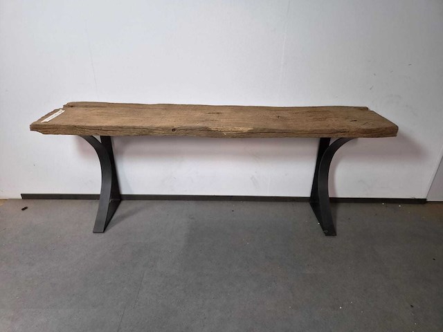 Side table oud eiken - afbeelding 2 van  2