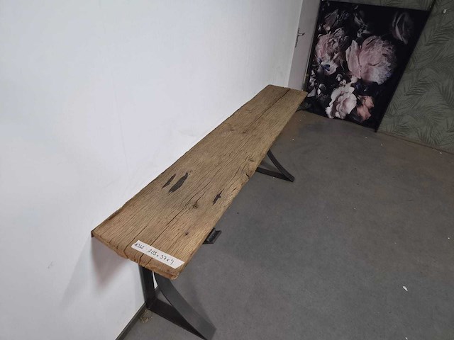 Side table oud eiken - afbeelding 1 van  2