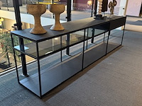 Sideboard beek, cubic, zwart - afbeelding 1 van  5