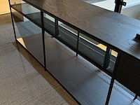 Sideboard beek, cubic, zwart - afbeelding 5 van  5