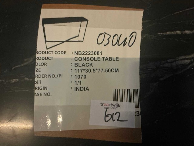 Sidetable 117x77,5cm - afbeelding 6 van  6