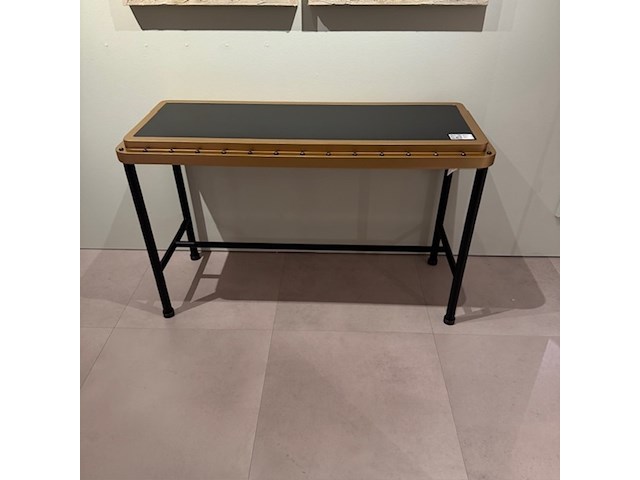 Sidetable authentic models, ace console, zwart goud - afbeelding 1 van  5