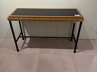 Sidetable authentic models, ace console, zwart goud - afbeelding 1 van  5
