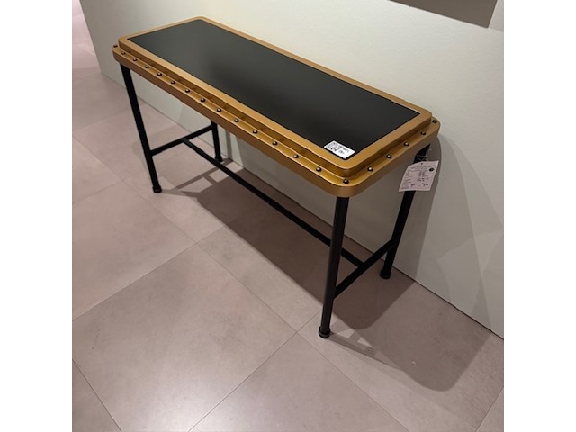 Sidetable authentic models, ace console, zwart goud - afbeelding 2 van  5