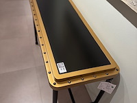 Sidetable authentic models, ace console, zwart goud - afbeelding 3 van  5