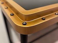 Sidetable authentic models, ace console, zwart goud - afbeelding 5 van  5
