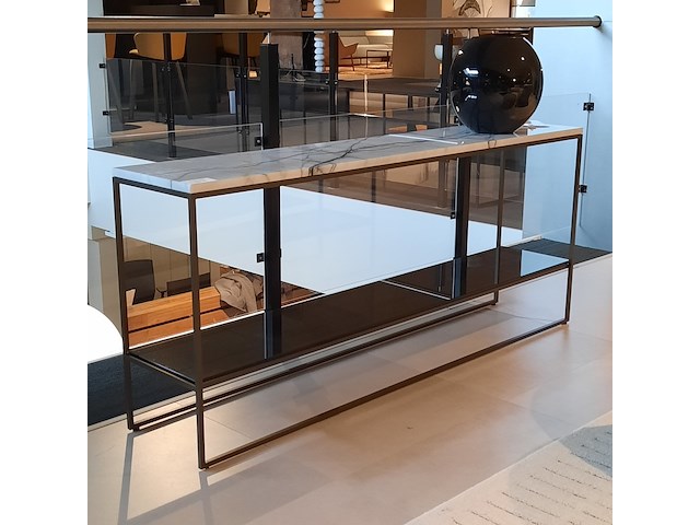 Sidetable beek, cubic, anodic brown - afbeelding 1 van  7