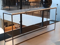 Sidetable beek, cubic, anodic brown - afbeelding 1 van  7